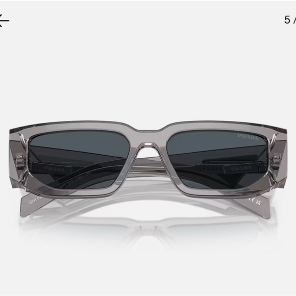 Prada PR 09ZS grey sunglasses 56mm - Picture 1 of 7